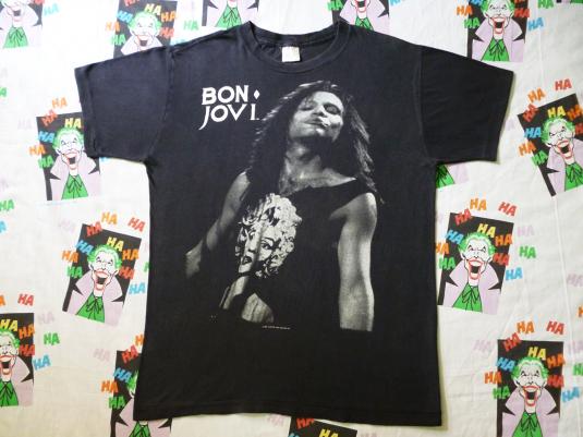 VINTAGE 1989 BON JOVI THE BROTHERHOOD T-SHIRT | Defunkd