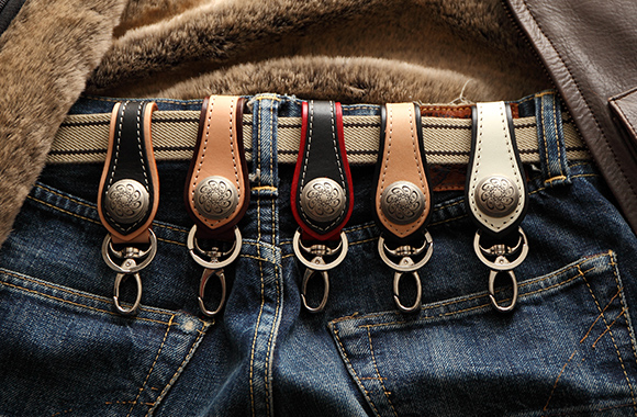 K-18 レザーキーホルダー | DEGNER