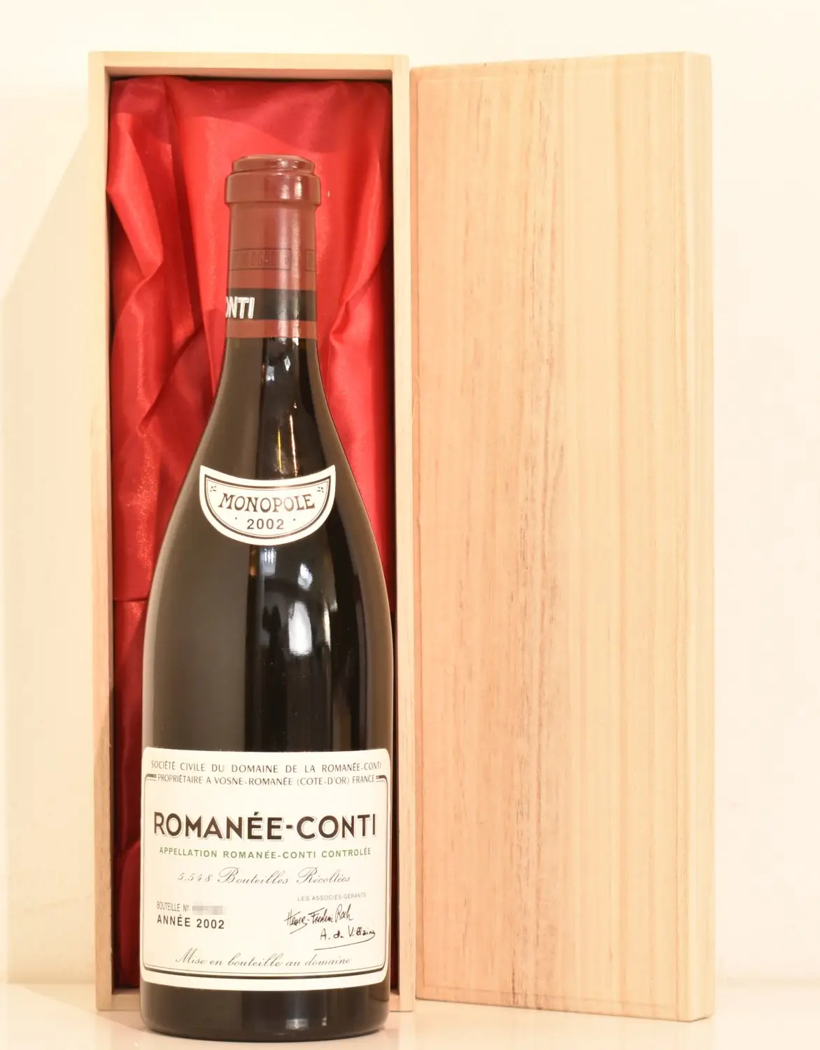 2002年 DRC ロマネ・コンティ｜生まれ年ギフト・ヴィンテージ