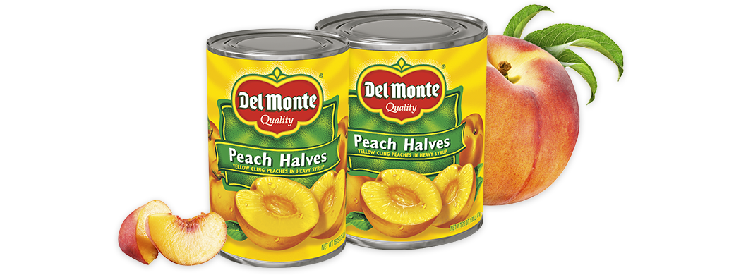 Yellow Cling Peach Halves in Heavy Syrup | Del Monte®