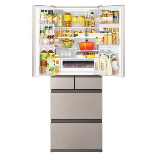 デンキチWeb / 日立 HITACHI 冷蔵庫 6ドア 540L ライトゴールド R