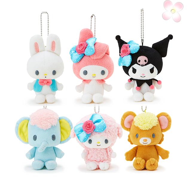 マイメロディ マスコットつめあわせ｜ぬいぐるみ電報はでんぽっぽ