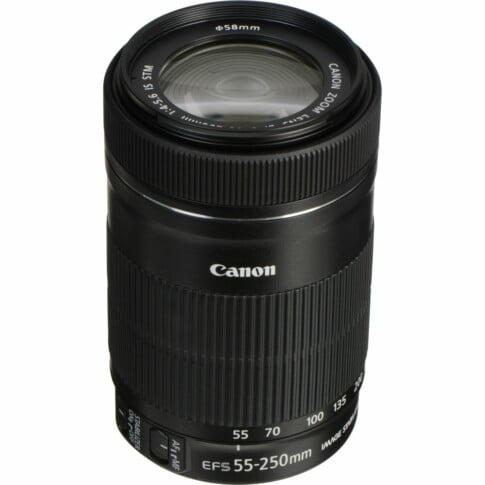 Canon EF-S 55-250mm f/4-5.6 IS II Telephoto Zoom Lens for DSLR