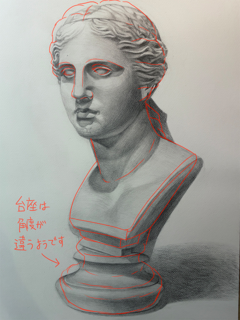 石膏像 ミロ ヴィーナス ビーナス 胸像