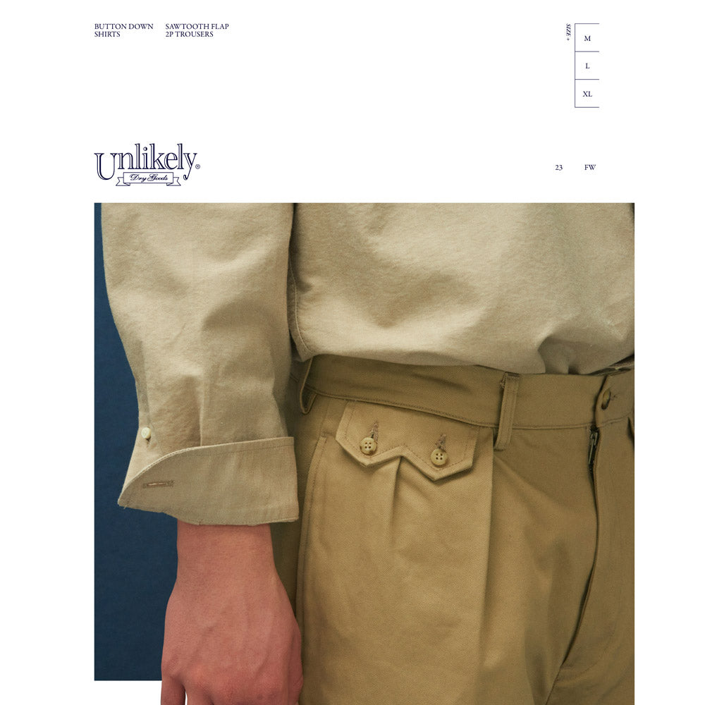 Unlikely(アンライクリー) Unlikely Sawtooth Flap 2P Trousers U23F