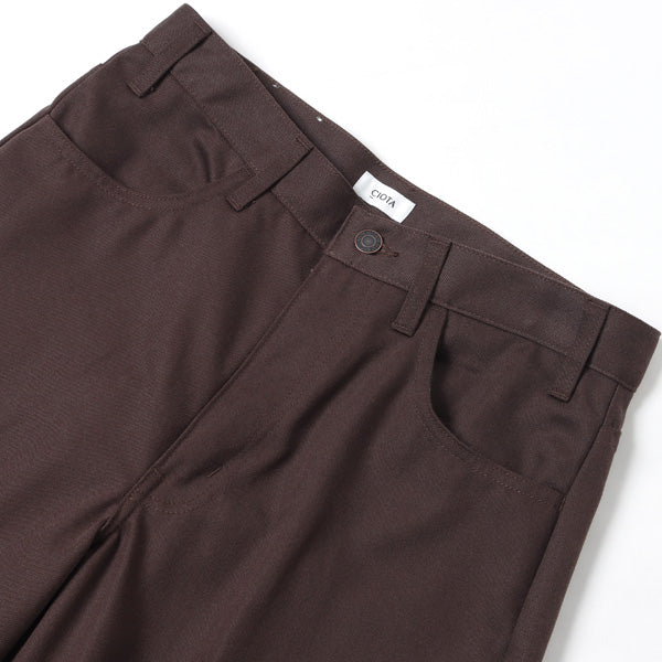 スビンコットンポリエステルツイル 5Pパンツ (PTLM-114M) | CIOTA