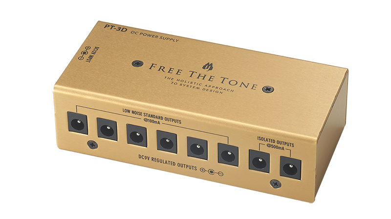 Free The Tone／PT-3D TITANIUM GOLD】イシバシ楽器とのコラボ・モデル