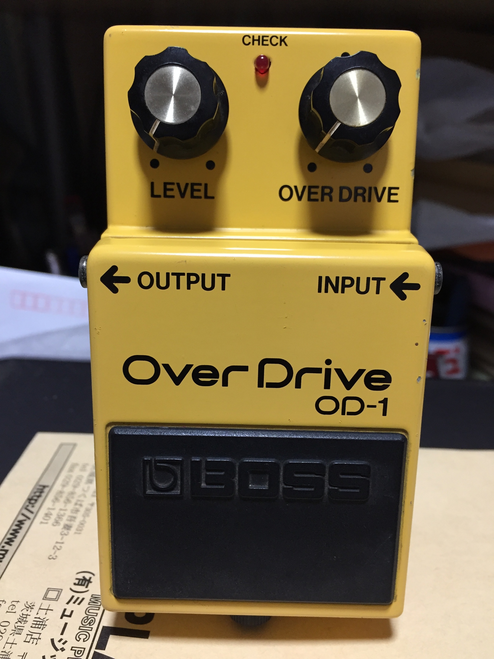 ギター OD-1 (Over Drive) BOSS Boss OD-1X OverDrive – Empire Music