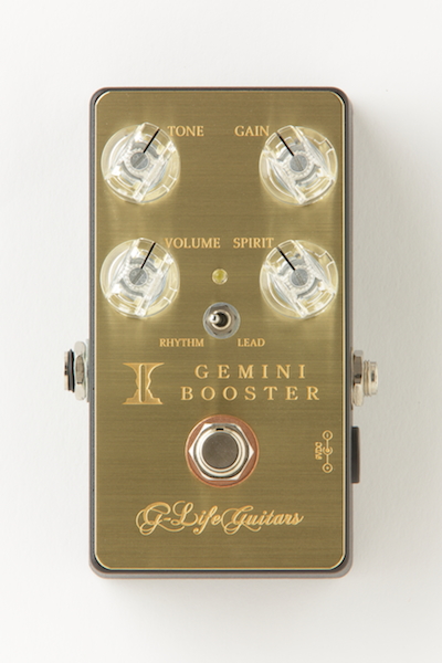 G-Life Guitars GEMINI BOOSTER エフェクター 限定発売】DAITA監修「G
