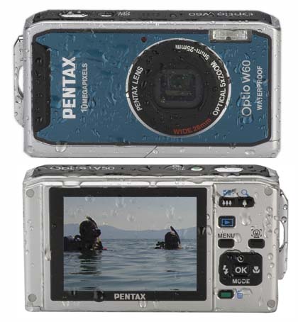 DigitalCameraRoundup.com - Pentax Optio W60