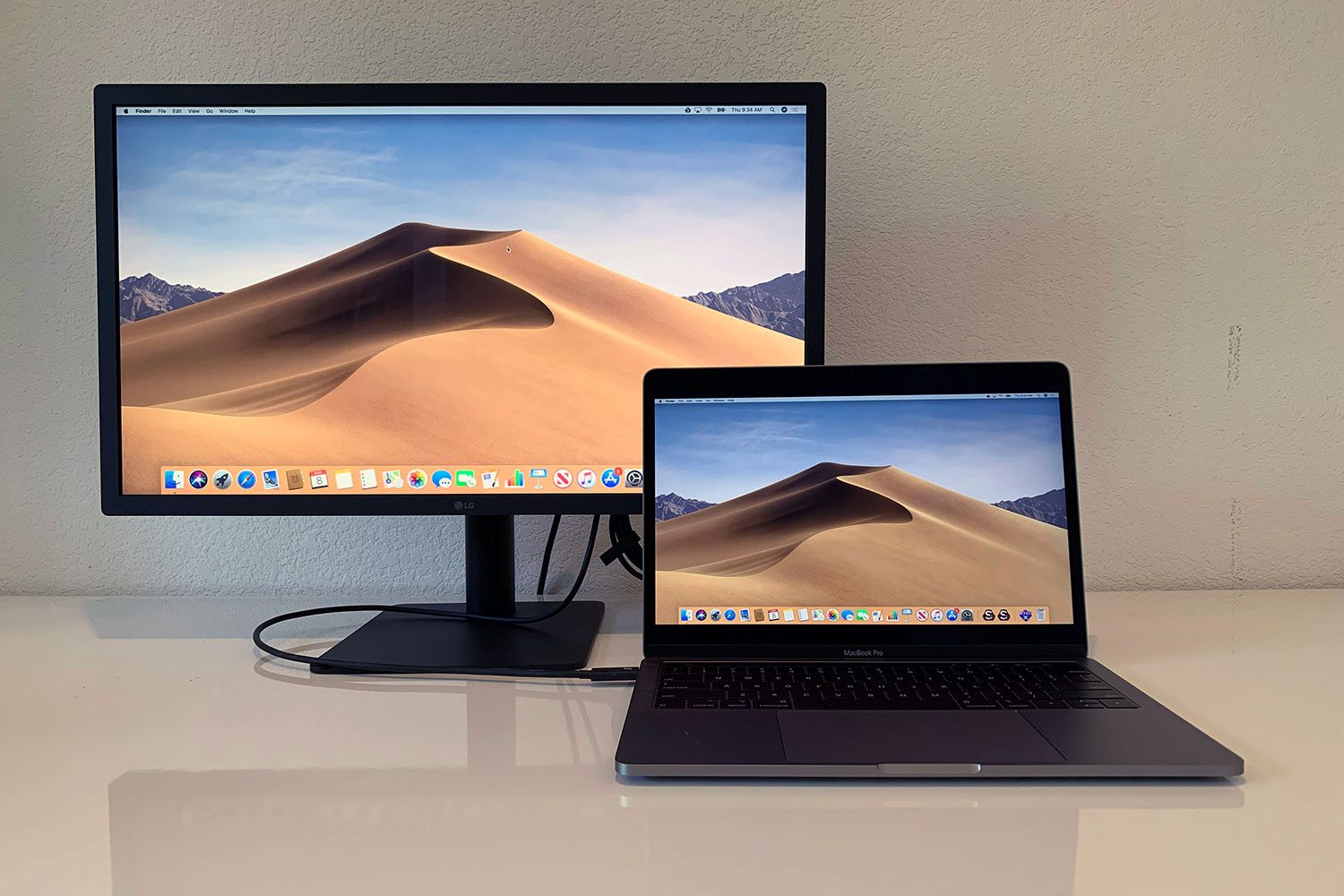 LG's new UltraFine 4K monitor gives your MacBook's Touch Bar a job