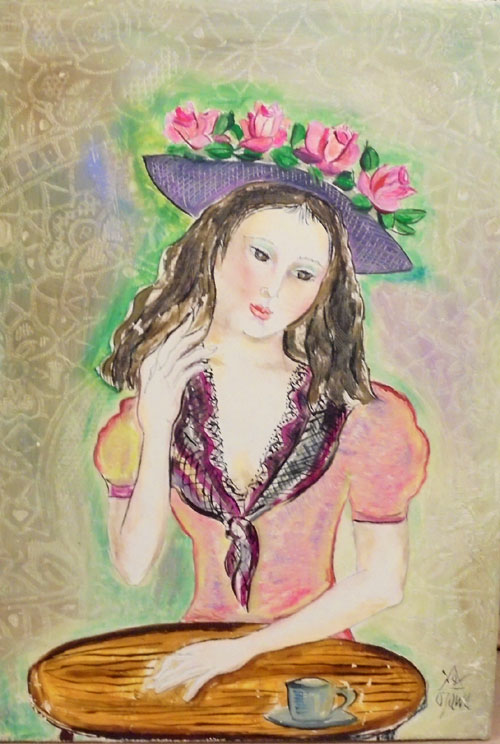 絵画・油絵・小澤勇寿朗・風景 花 人物・贈り物・御祝・プレゼント