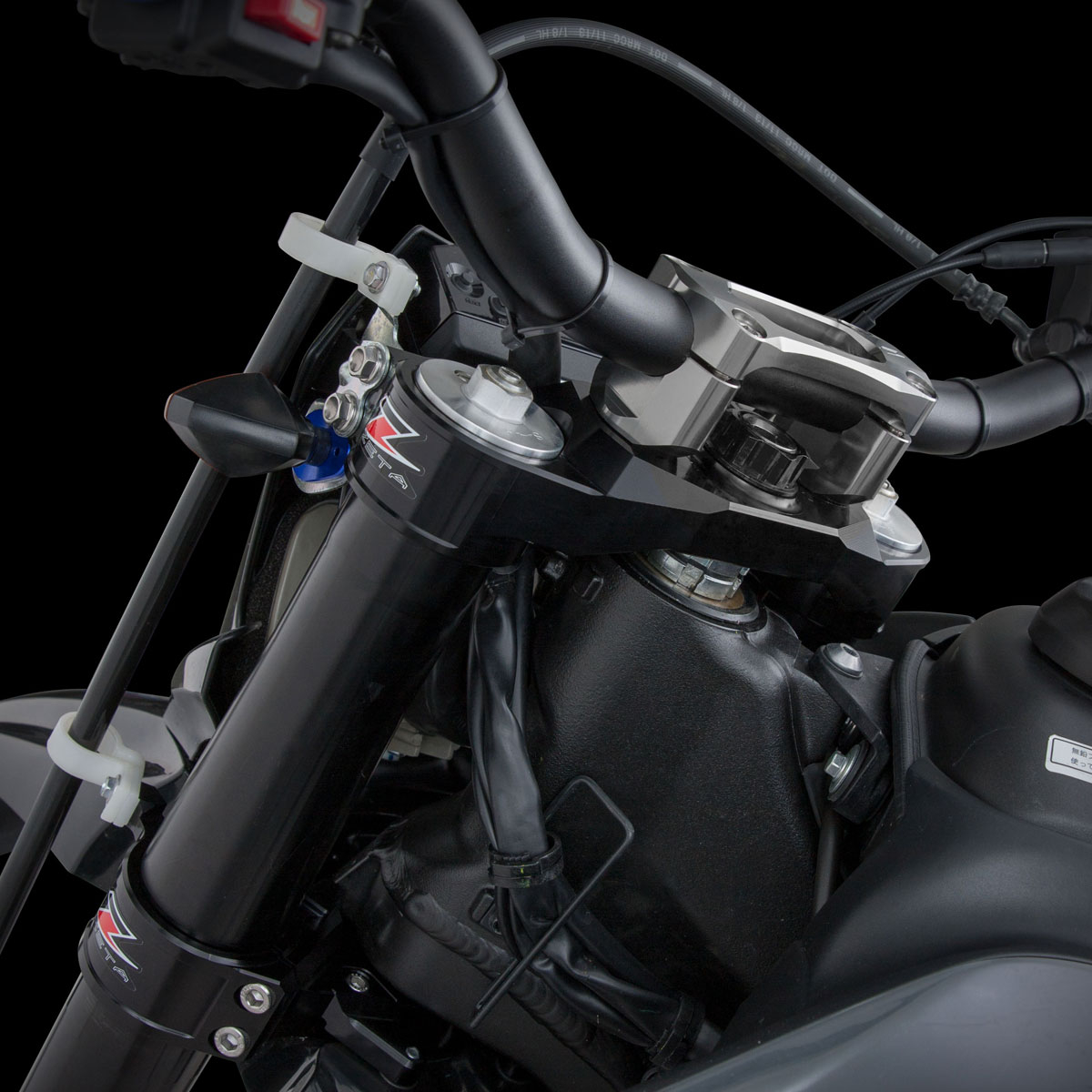 トリプルクランプキット 3mmオフセット WR250X専用｜ダートフリーク