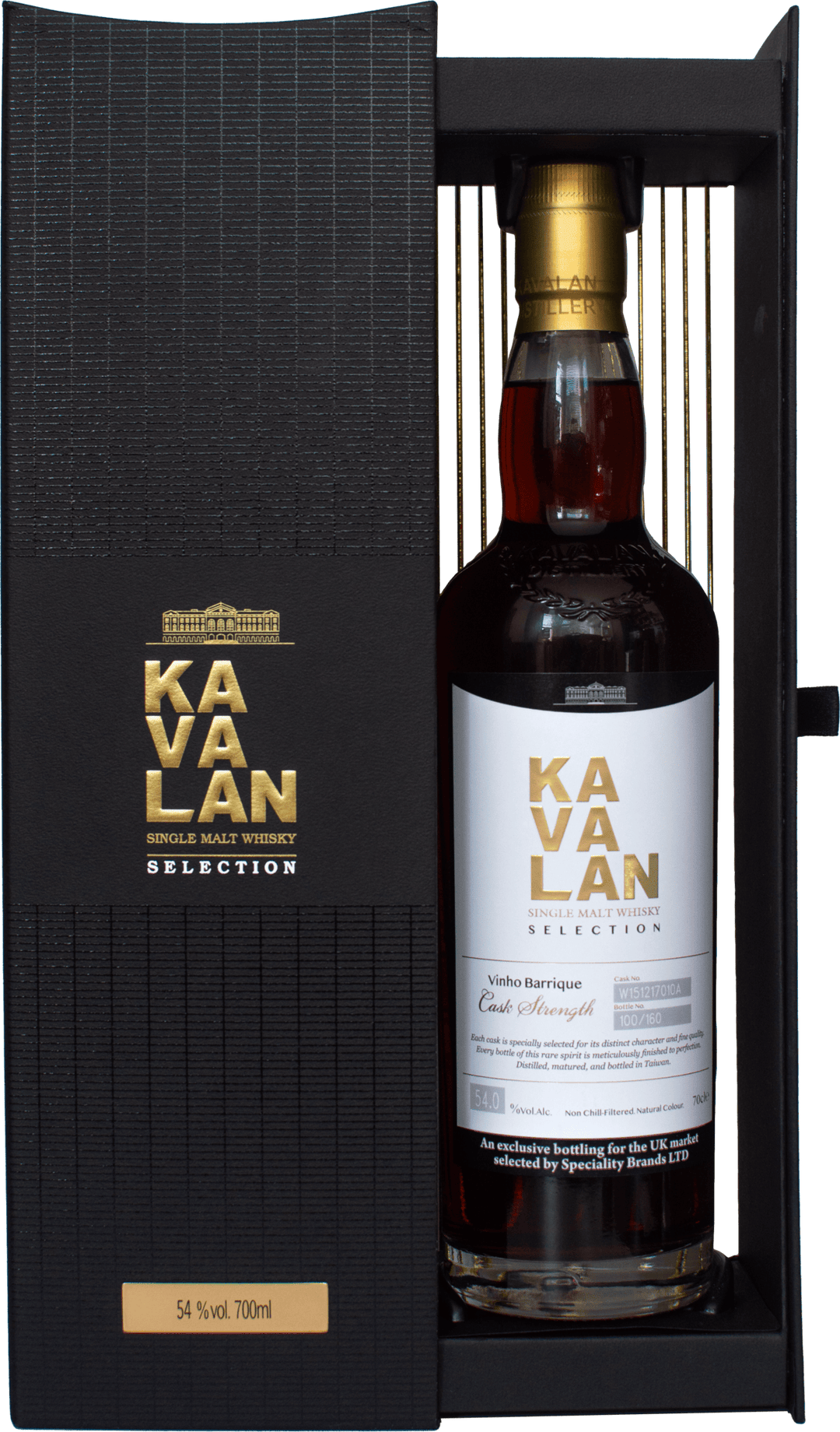 Kavalan Vinho Barrique 2015 Single Malt Whisky 70cl – Distillers