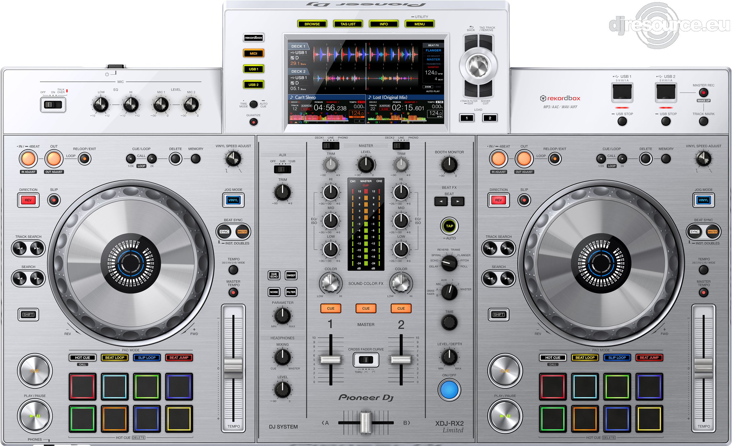 Pioneer DJ › XDJ-RX2-W LIMITED › All-in-One System - Gearbase