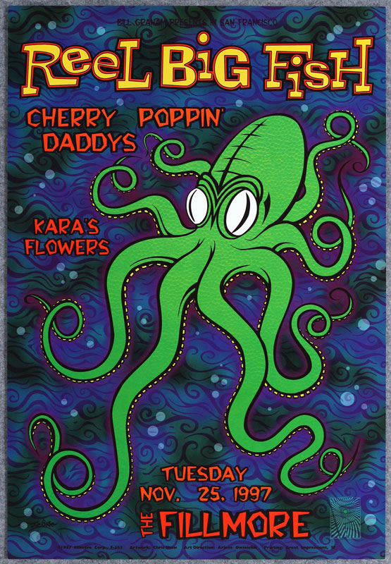 レア PHISH 1998 Fillmore Poster フィッシュ ポスター 【公式通販】