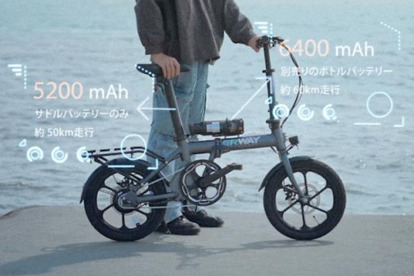 過去最大割引！ 】電動アシスト自転車ERWAY A01 Lite ネイビー 過去