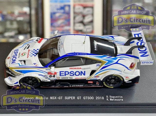 エブロ1/43 スーパーGT 2018 エプソン モデューロ NSX-GT #64