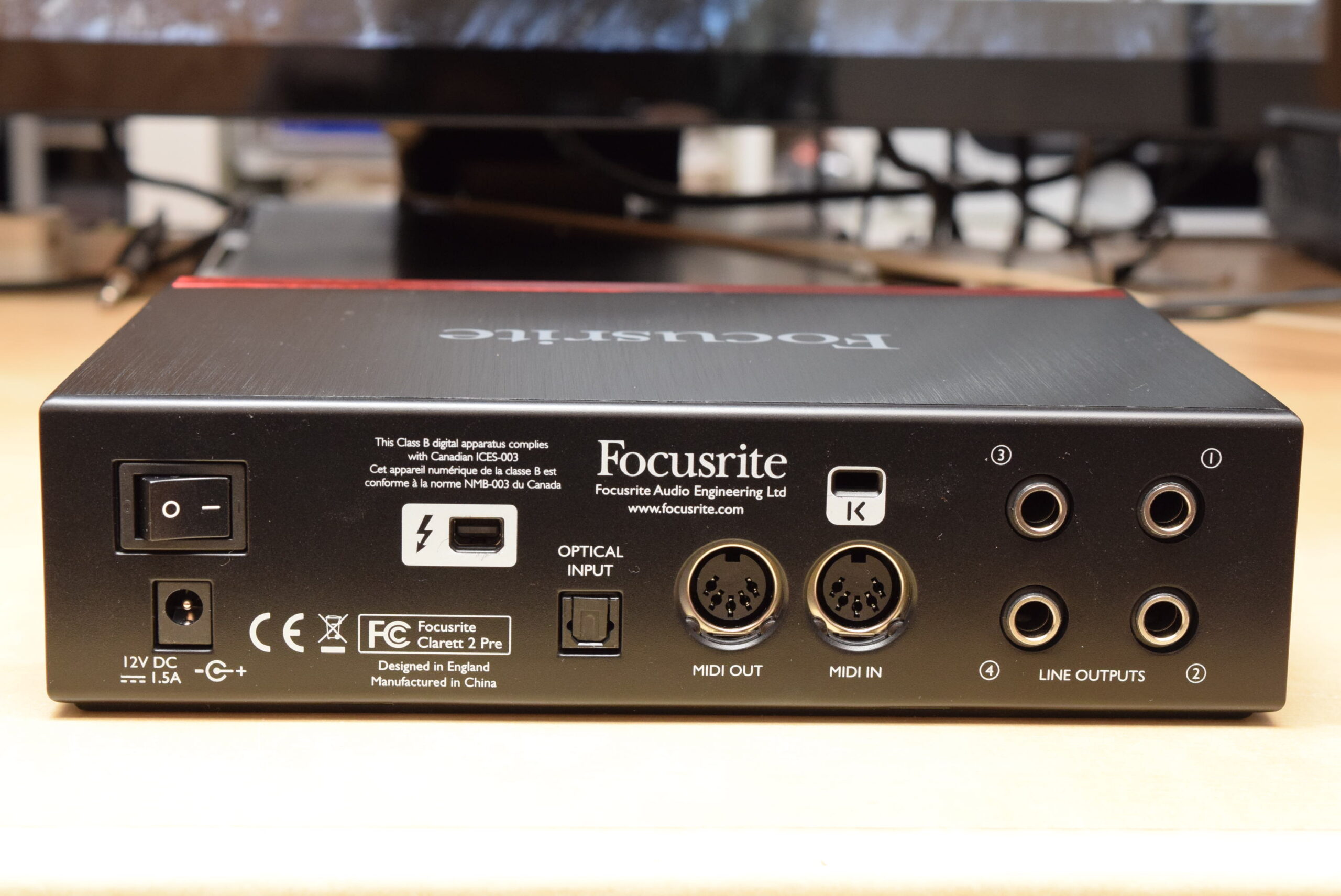 ☆上品・24ビット/192kHz対応☆ Focusrite Clarett 2Pre オーディオ