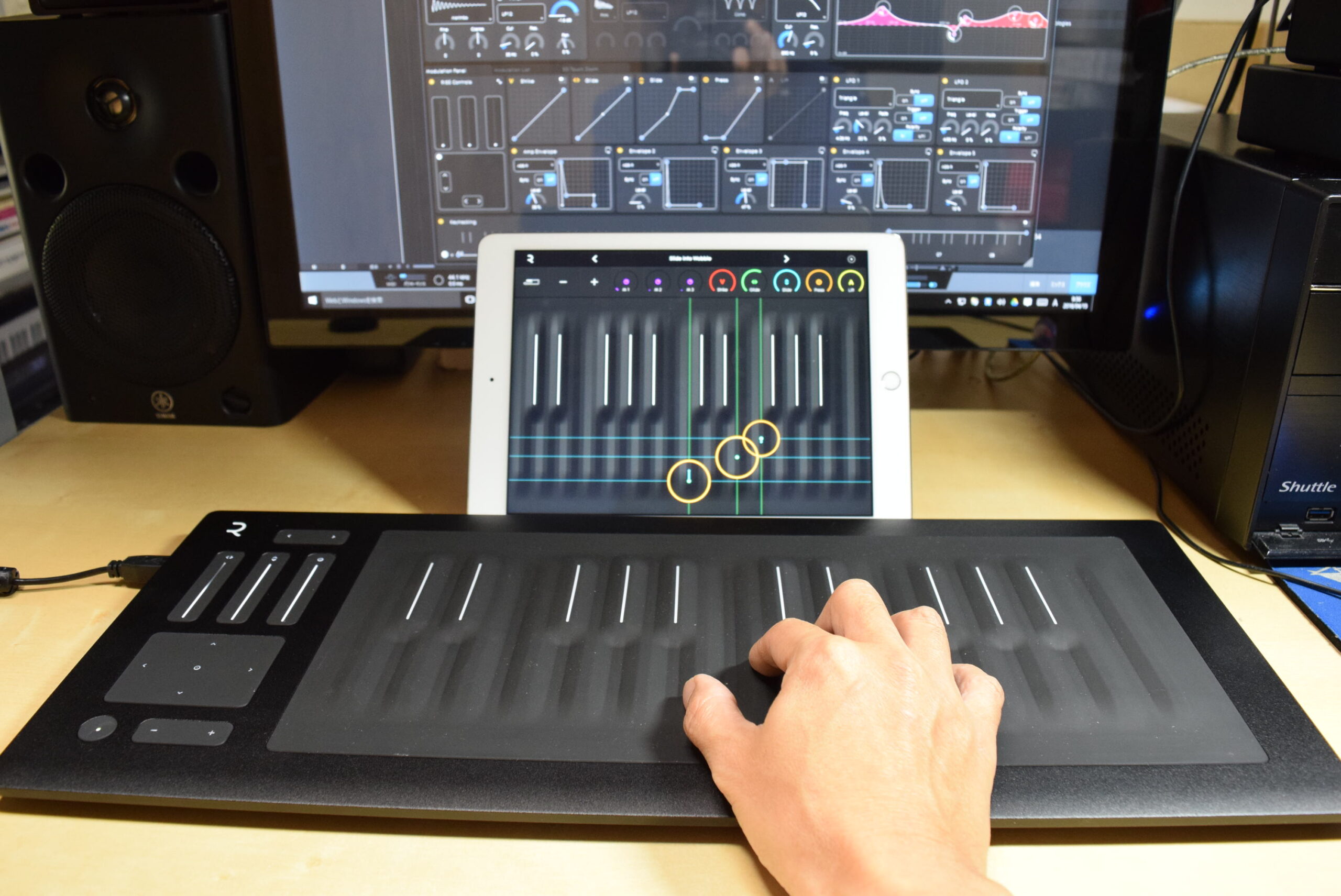 5次元で操作する、まったく新たな楽器、ROLI Seaboard RISEはDTMに何を