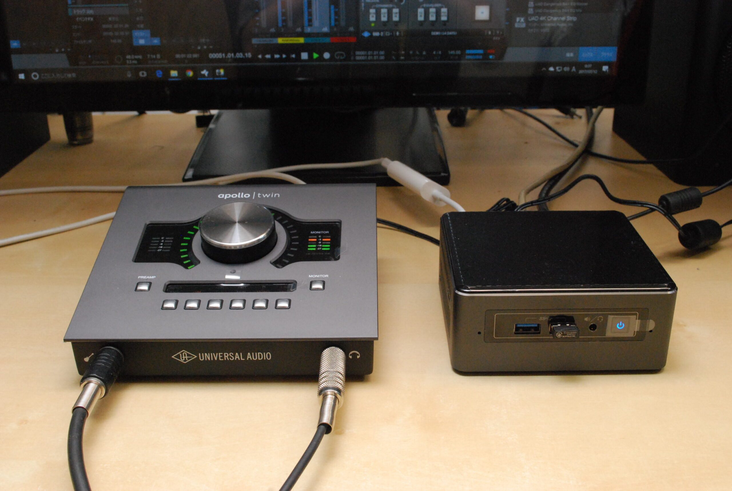 apollo twin MKIIを使うためにThunderbolt3(USB Type-C)搭載のCore-i7