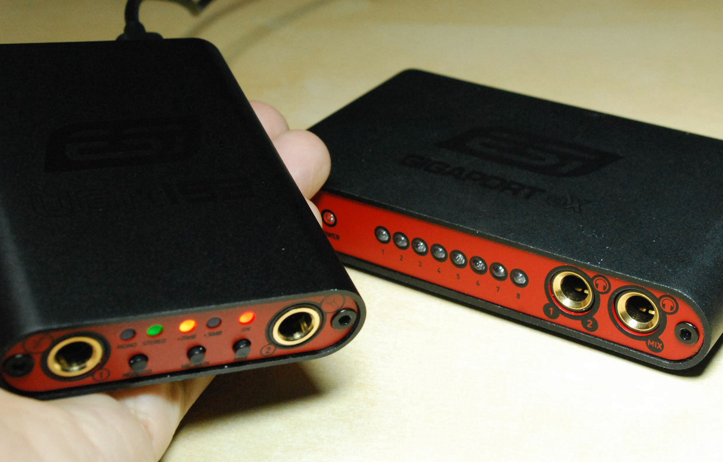 手のひらに乗る小さく高性能なUSB Type-Cオーディオインターフェイス