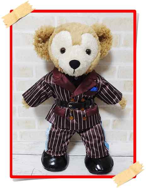 予約受付中】ダッフィー 衣装 Sサイズ (身長43cm) コスチューム 服