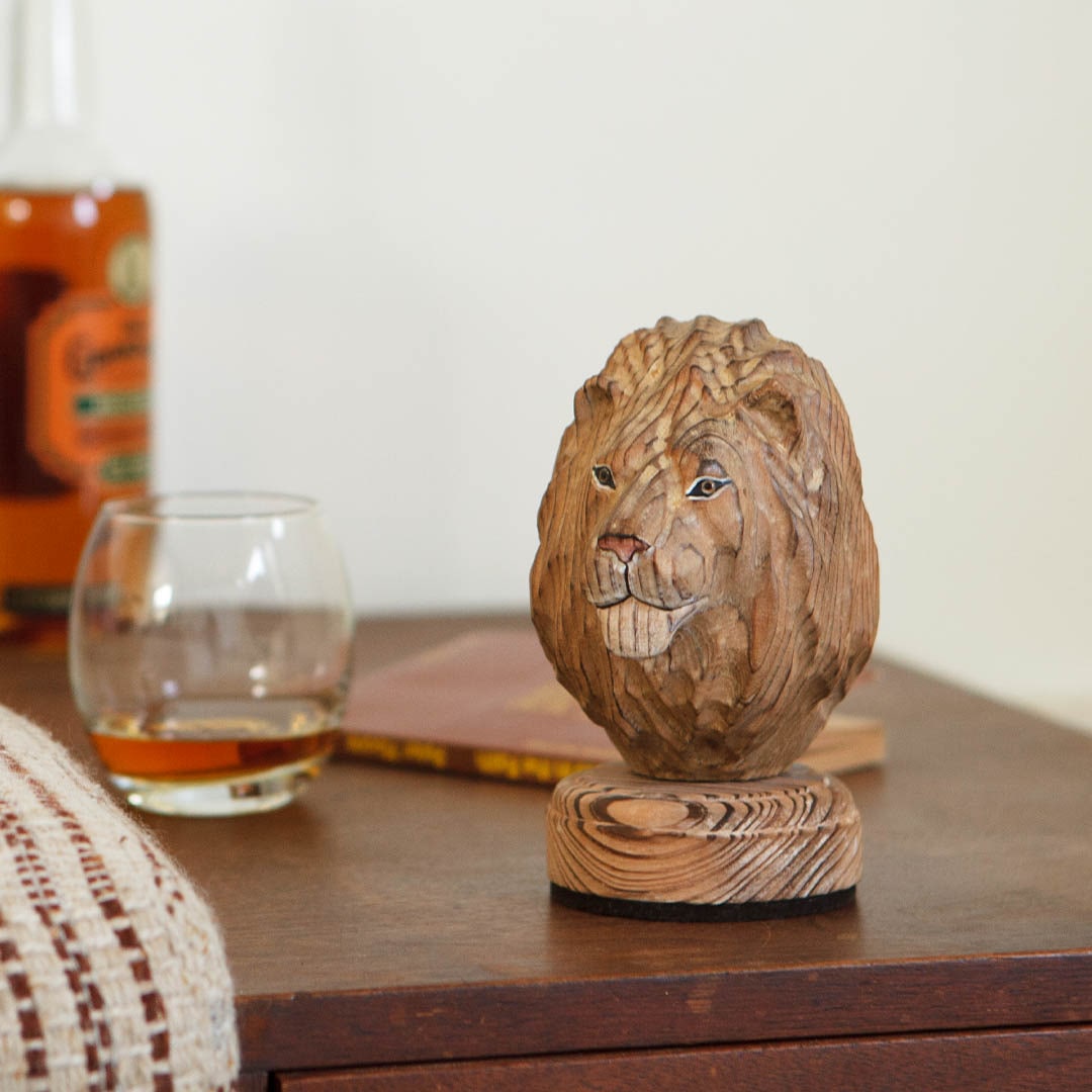 DULTON ONLINE SHOP | WOODEN ANIMAL HEAD LION(LION): インテリア雑貨