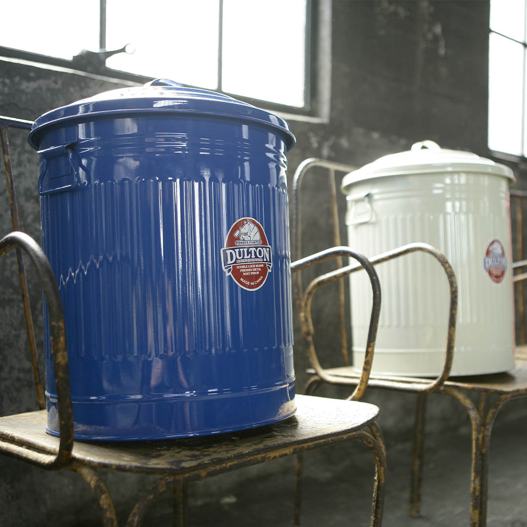 DULTON ONLINE SHOP | GARBAGE CAN BLUE L(L BLUE): ハウスウェア