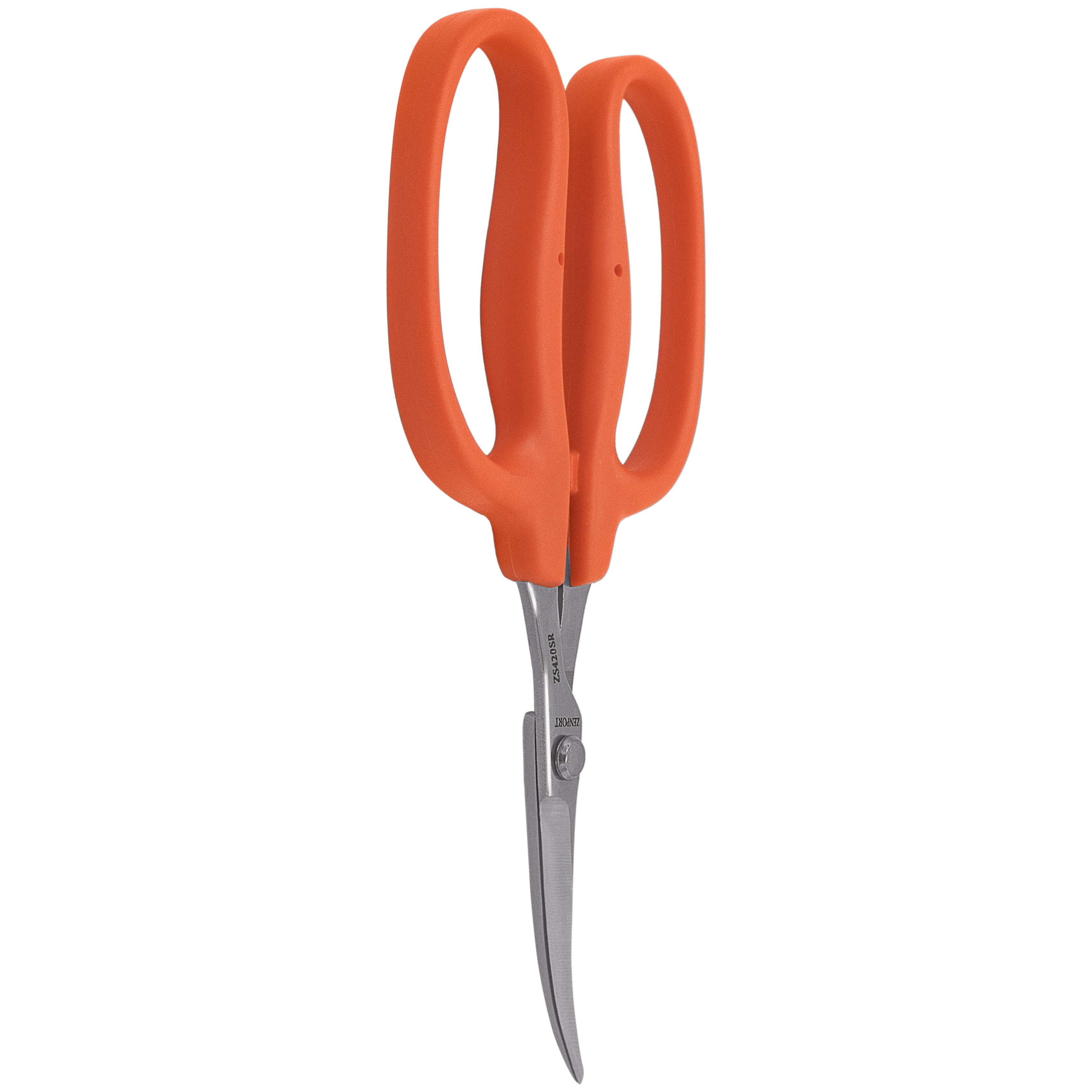Zenport Scissors ZS420SR Sap Resistant Curved Fluorine Coated