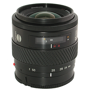 Minolta AF 24-50mm F4 A-mount lens info