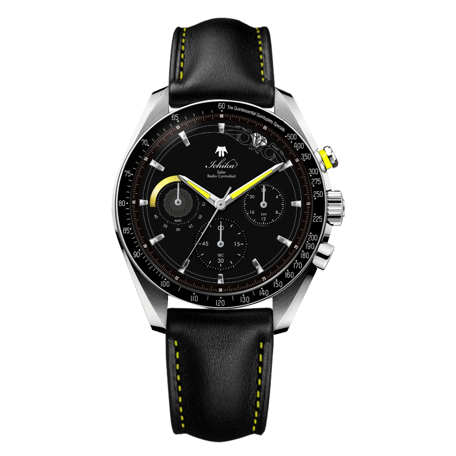 TVスペシャルアニメ「五等分の花嫁∽」電波ソーラークロノグラフ腕時計