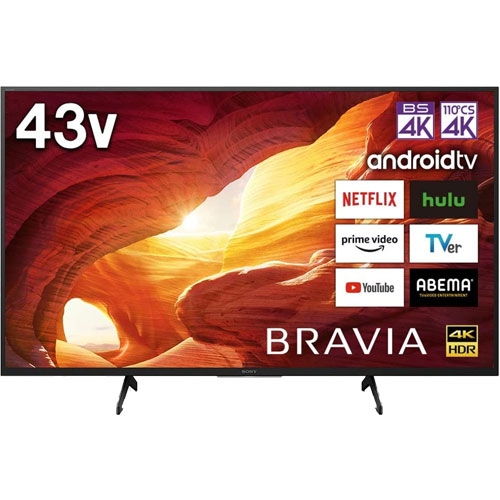 SONY BRAVIA KJ-43X8000H 43V型 4K液晶テレビ SONY BRAVIA KJ-43X8000H