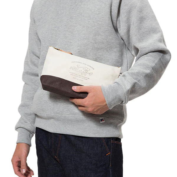 マルチに活躍♪】色ごとに中身を仕分けできる万能キャンバスポーチ