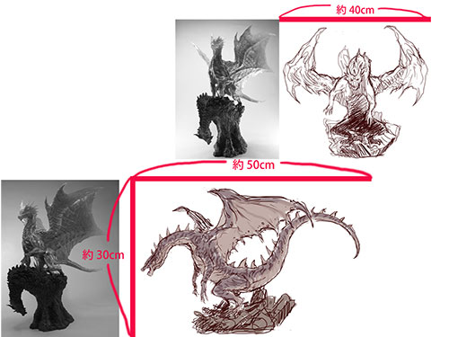 ミラボレアス モンスターハンター クリエイターズモデル フィギュア