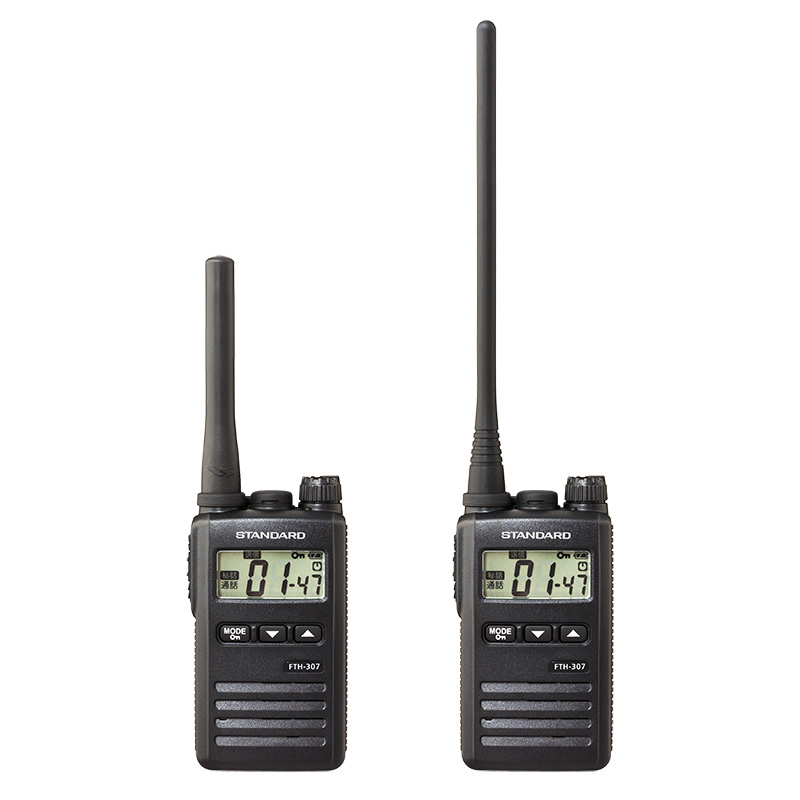 STANDARD(ヤエス)特定小電力無線機 FTH-307イヤホン付き2台セット