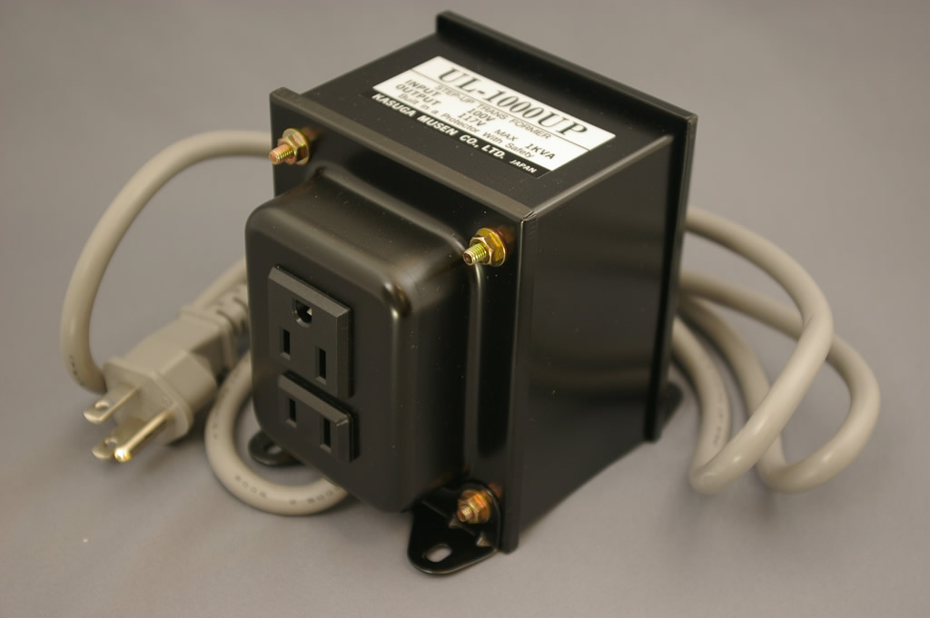 ステップアップトランス UL-1000UP／ステップアップトランス／昇圧