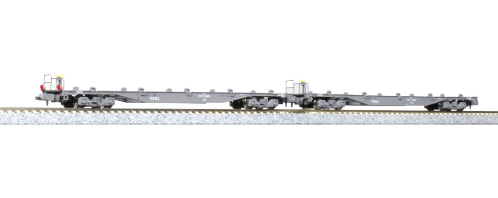 KATO コキ106、107 コンテナ車12両セット（コンテナ搭載/N