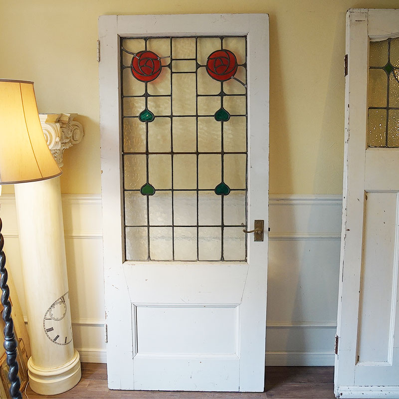 Stained Glass antique 建具【地球儀】