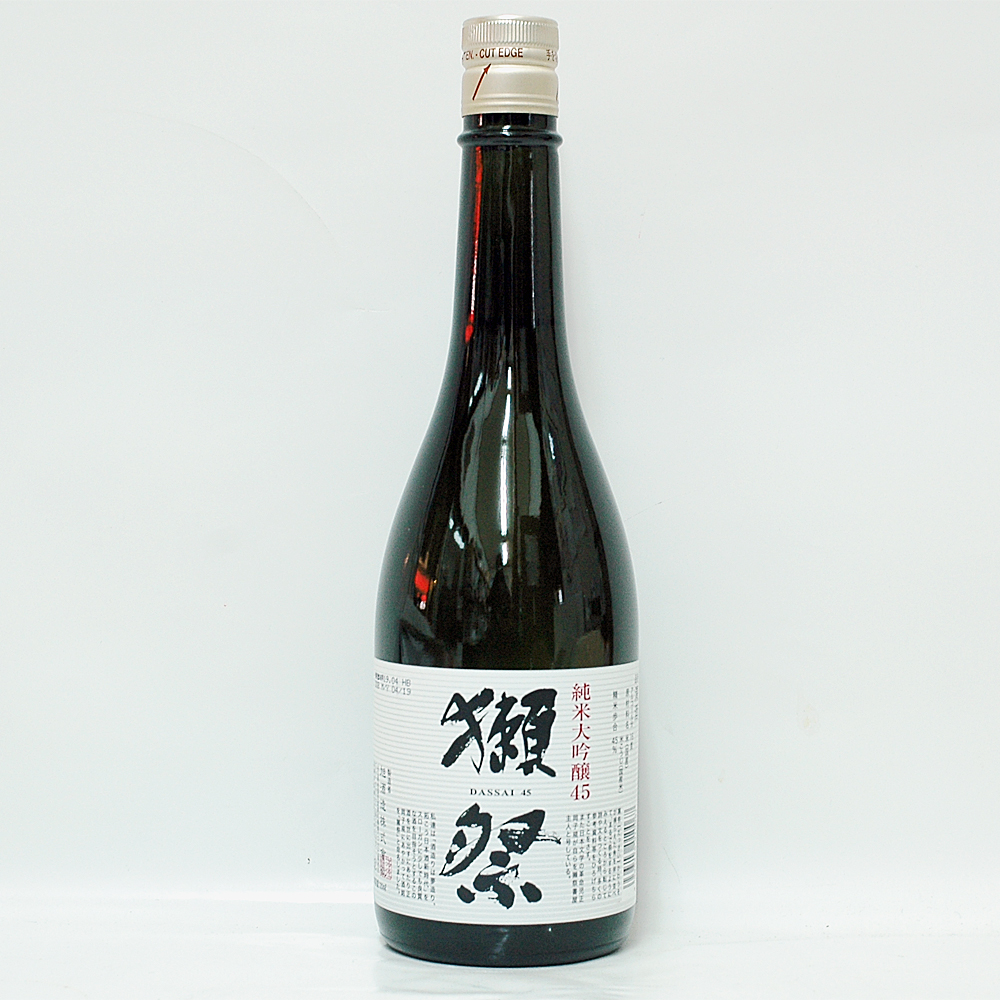 獺祭 純米大吟醸 45％ 720ml＜2/12入荷予定＞ | 幸せの酒 銘酒市川