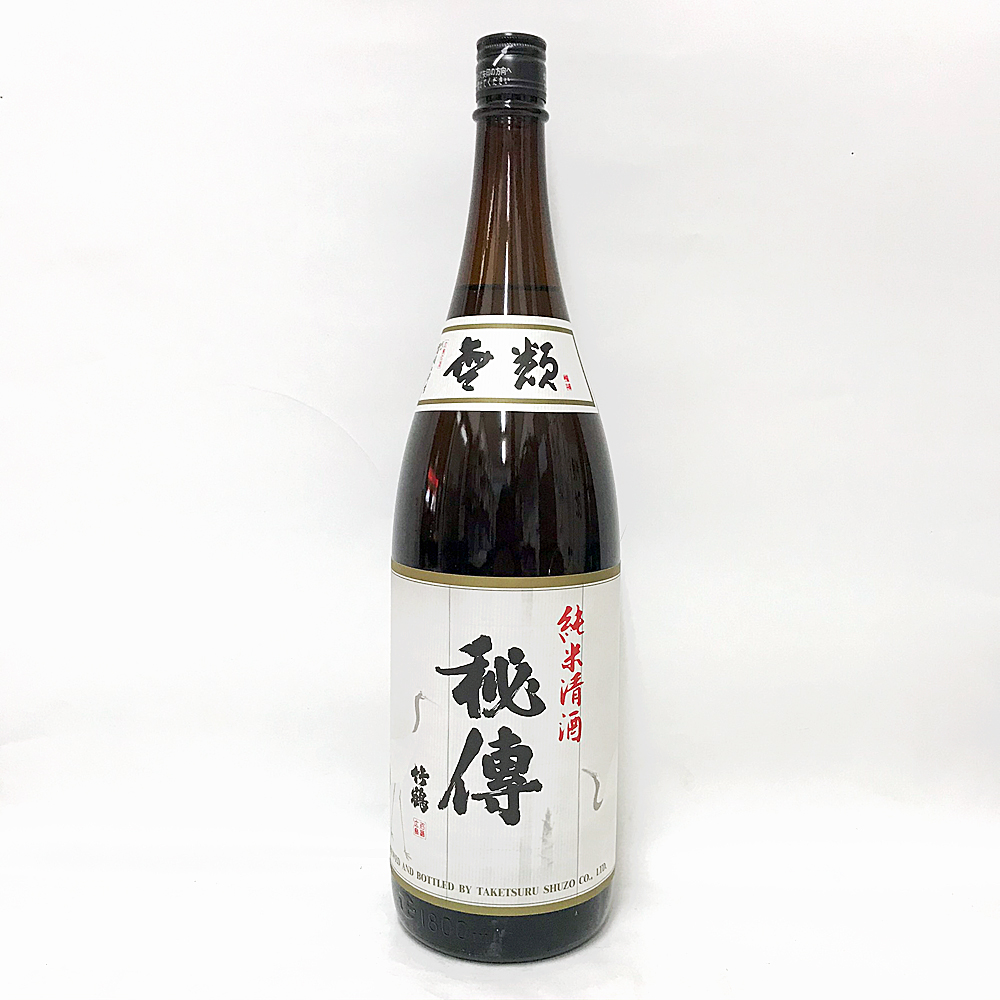 竹鶴 純米酒「秘傳」（ひでん）1.8L | 幸せの酒 銘酒市川