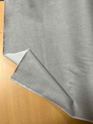 電磁波シールド生地 HZ150｜表と裏で導電性が異なるコットン織り生地