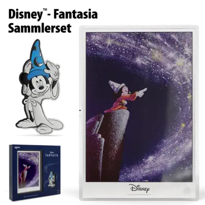 Buy 1 oz Silver Coin + 5 g Silver Coin Note - Disney™ - Fantasia