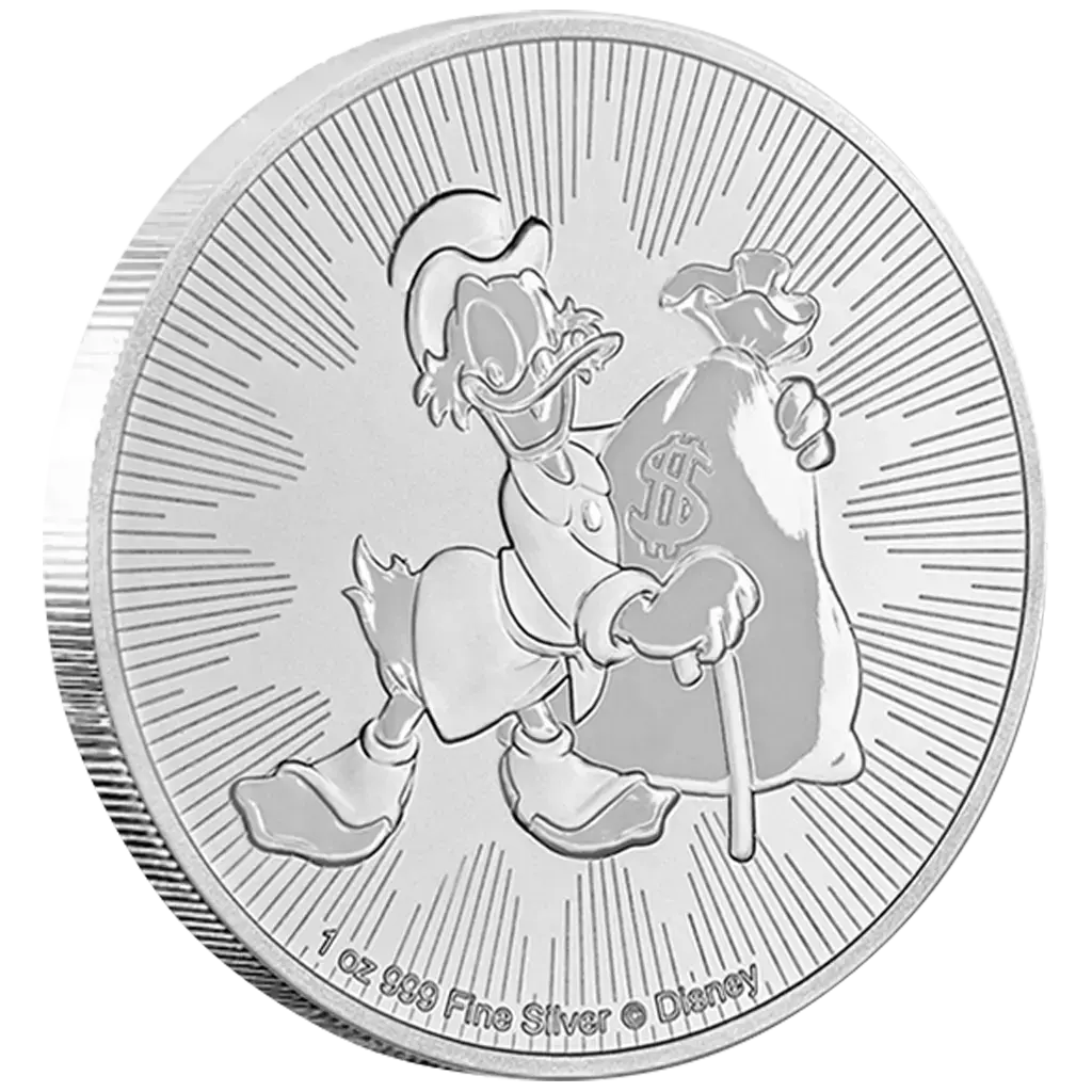 Buy 1 oz Silver Coin - Disney™ - Scrooge McDuck™ - 2018 | Discover