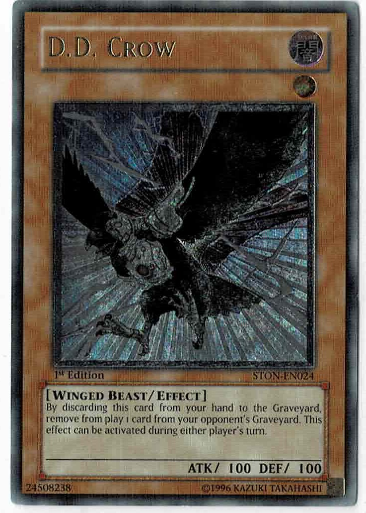 EU版 D.D.クロウ 1st レリーフ STON 遊戯王 2025年最新】d.d.クロウ