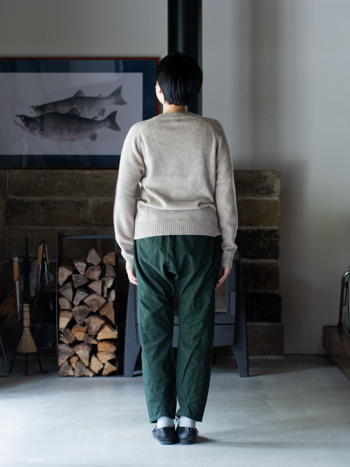 縁日 SAPPAKAMA グレー L en-nichi さっぱかま SAPPAKAMA（さっぱかま）