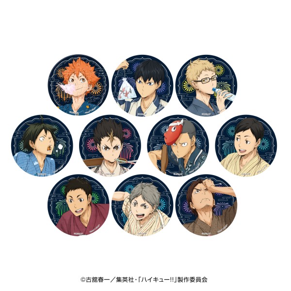 ハイキュー （缶バッジ、ラバスト、アクリル）計80個 まとめ売り