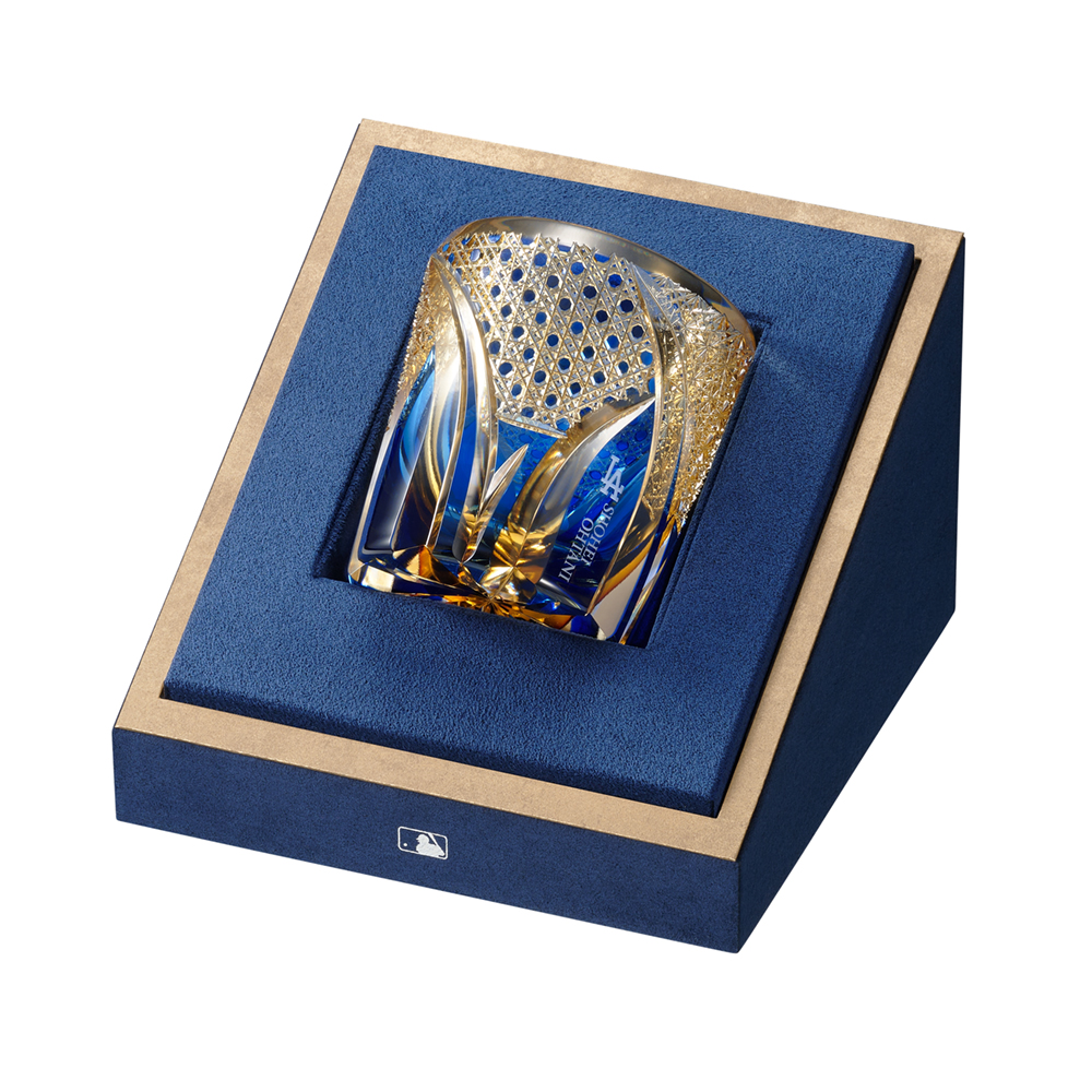 限定生産300個 》大谷翔平×江戸切子 ロックグラス ｜ エンスカイショップ