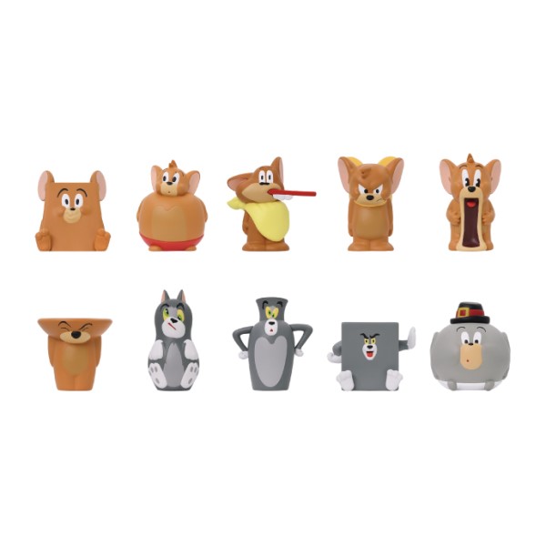トムとジェリー ソフビパペットマスコット【1BOX 10パック入り