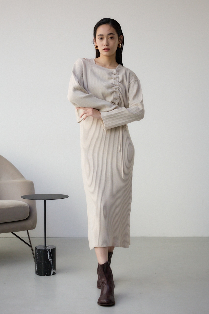 AZUL BY MOUSSY | レイヤードセットニットワンピース (ワンピース